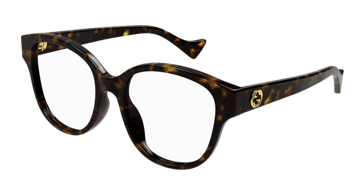 Lunettes de Vue Gucci GG1260OA 002 Havane