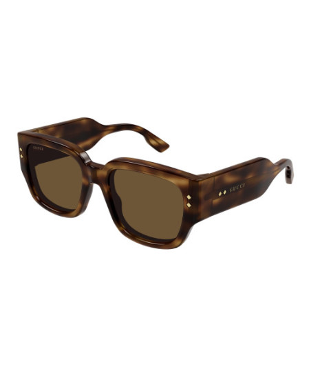 Lunettes de Soleil Gucci GG1261S 002 Havane