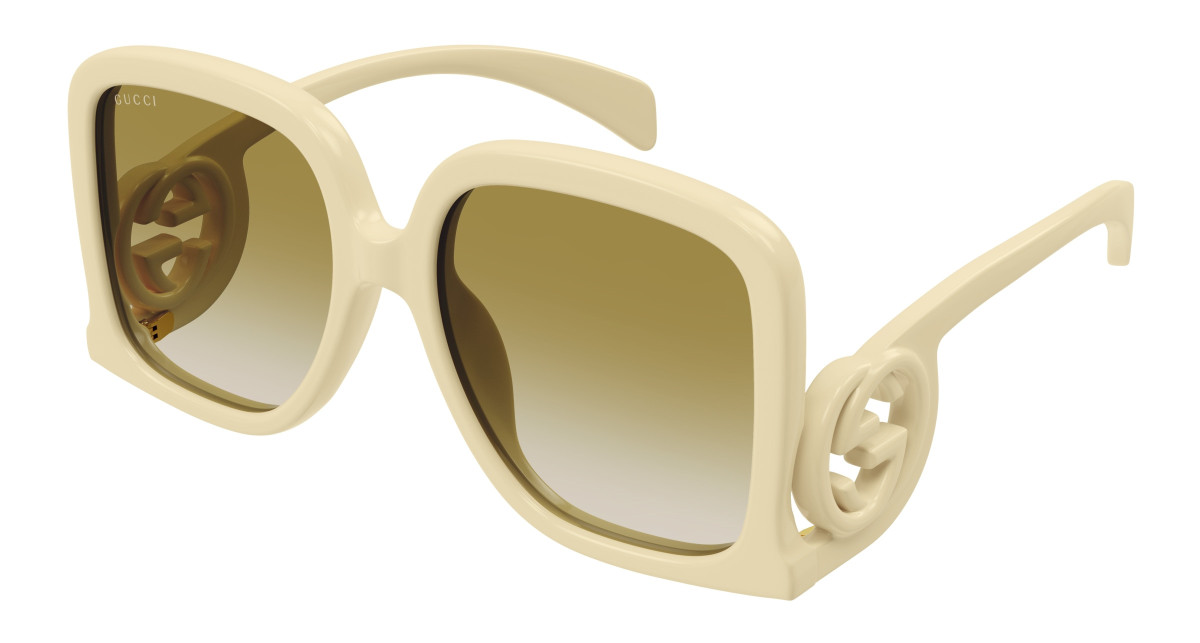 Lunettes de Soleil Gucci GG1326S 002 Ivoir