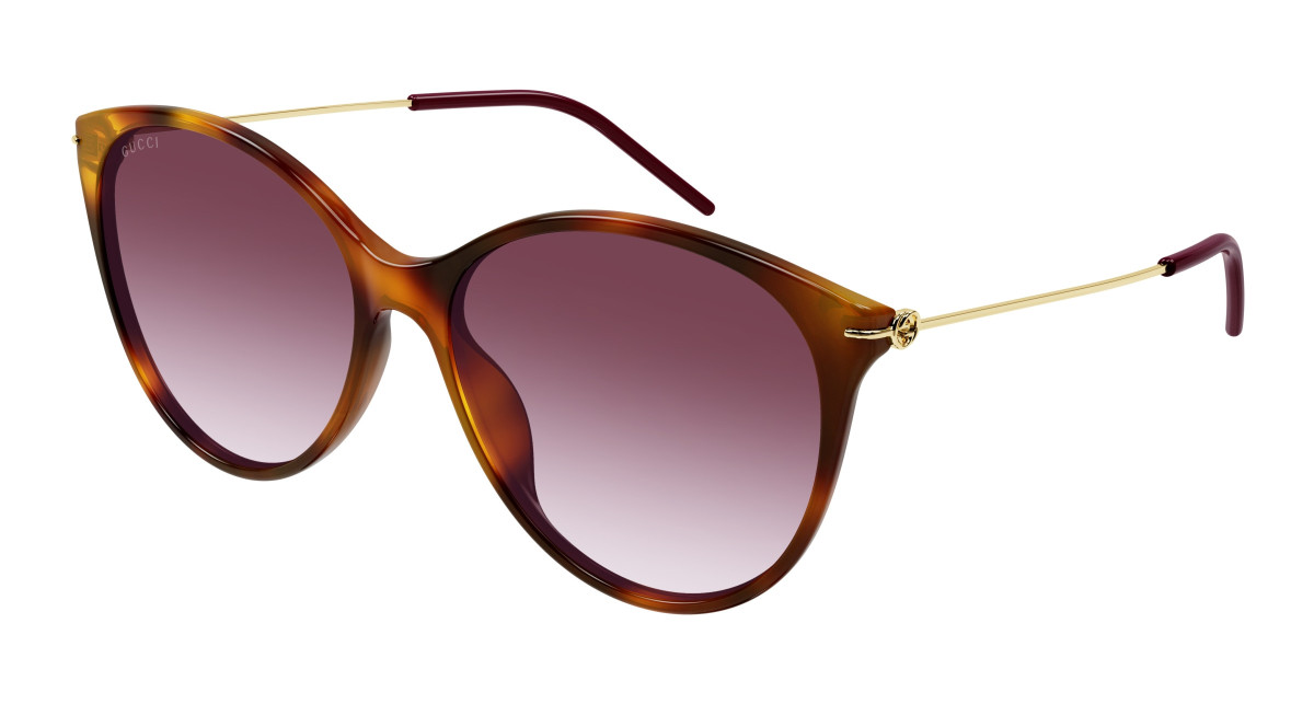 Lunettes de Soleil Gucci GG1268S 002 Havane