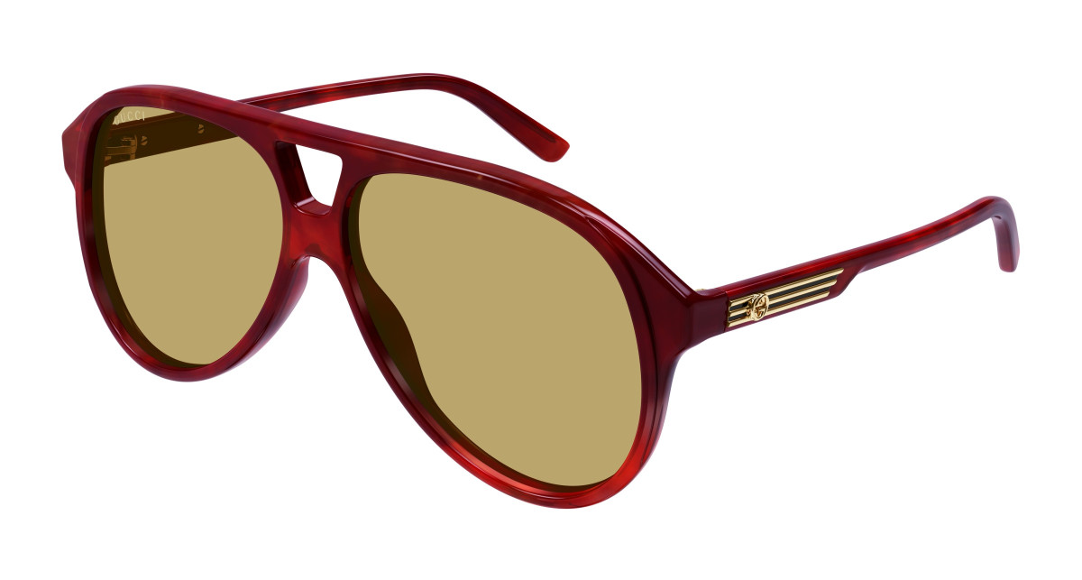 Lunettes de Soleil Gucci GG1286S 002 Havane