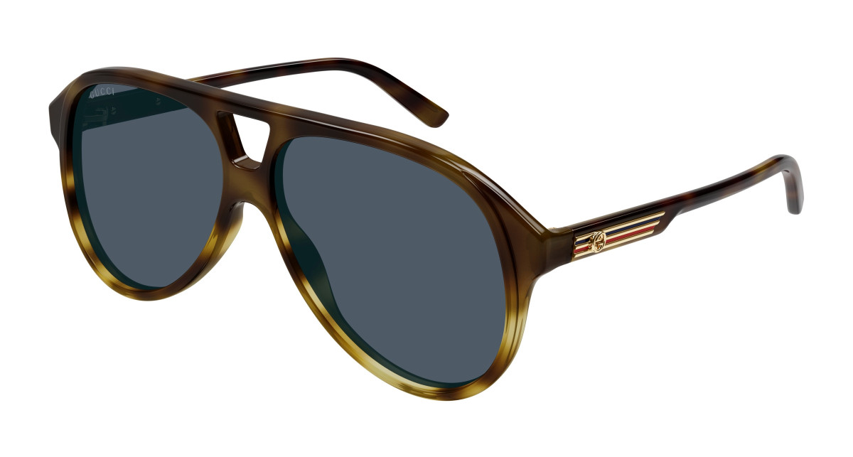 Lunettes de Soleil Gucci GG1286S 004 Havane