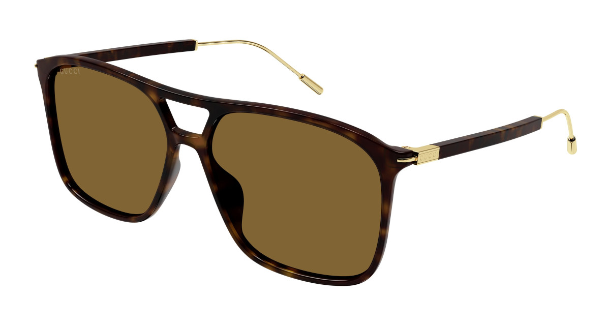 Lunettes de Soleil Gucci GG1270S 002 Havane