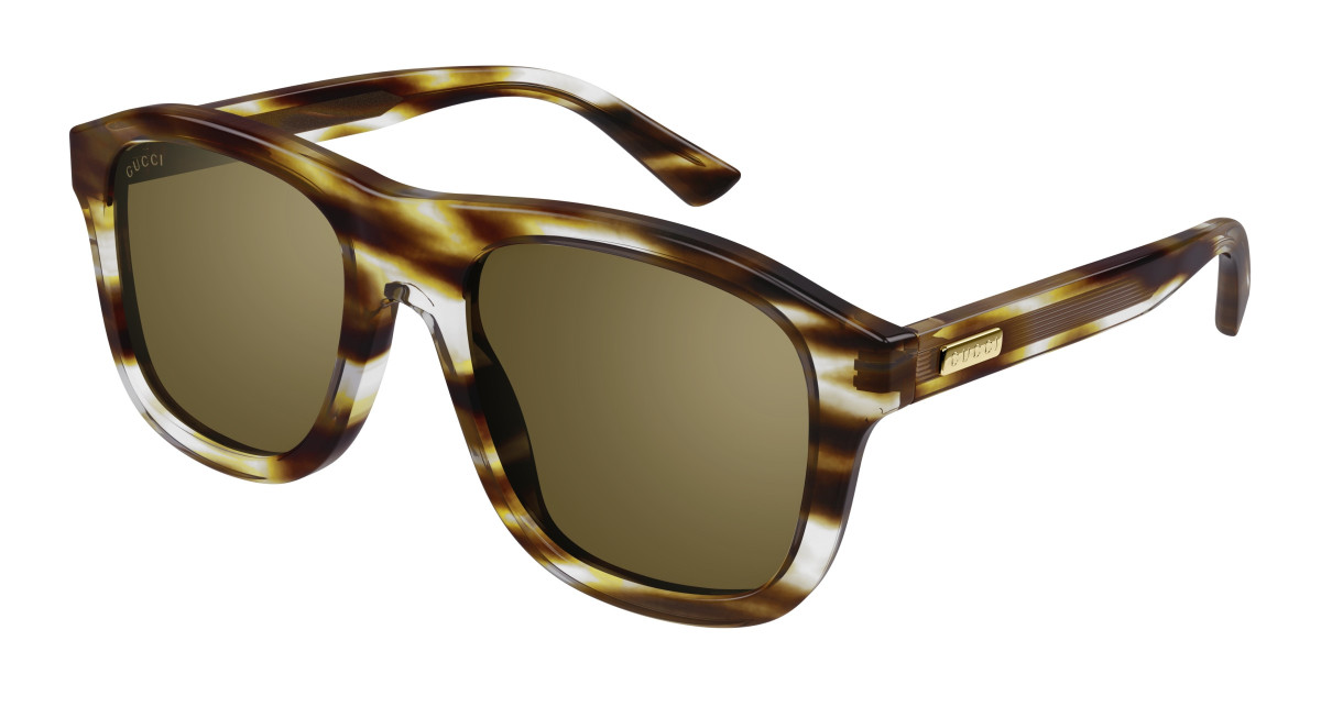 Lunettes de Soleil Gucci GG1316S 003 Havane