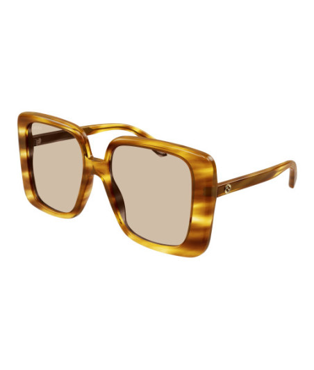 Lunettes de Soleil Gucci GG1314S 003 Havane