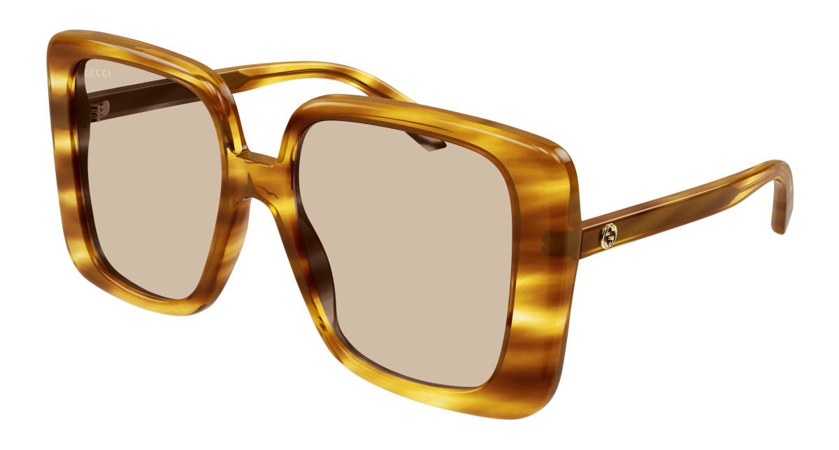 Lunettes de Soleil Gucci GG1314S 003 Havane