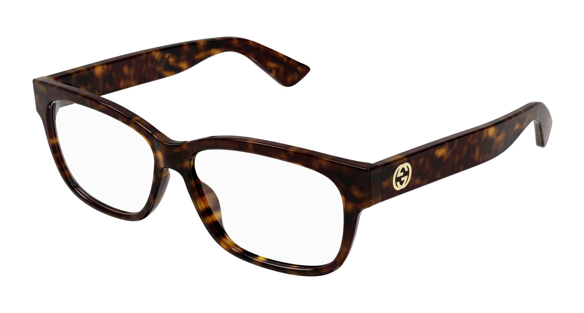 Lunettes de Vue Gucci GG1341O 002 Havane