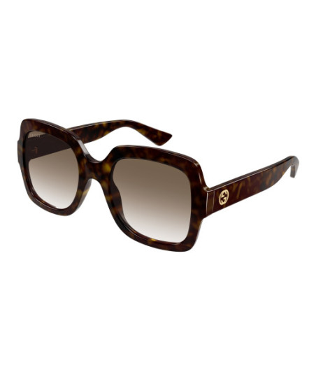 Lunettes de Soleil Gucci GG1337S 003 Havane