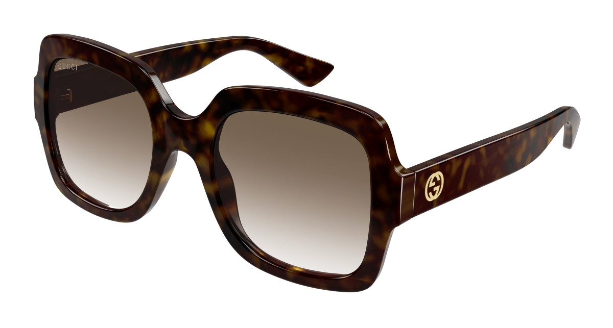 Lunettes de Soleil Gucci GG1337S 003 Havane