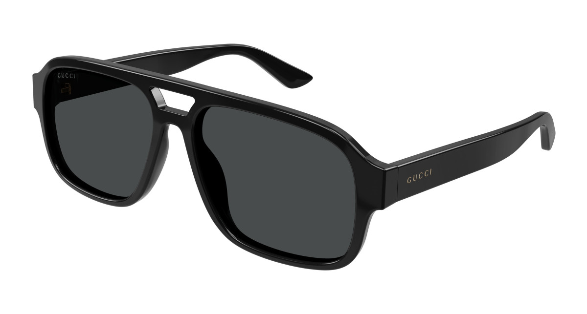 Lunettes de Soleil Gucci GG1342S 001 Noir