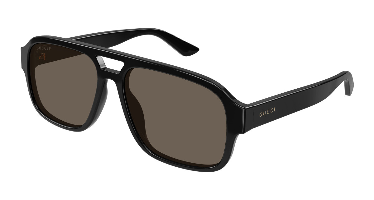 Lunettes de Soleil Gucci GG1342S 002 Noir