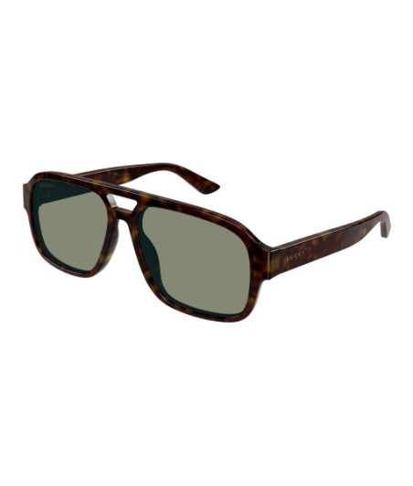 Lunettes de Soleil Gucci GG1342S 003 Havane