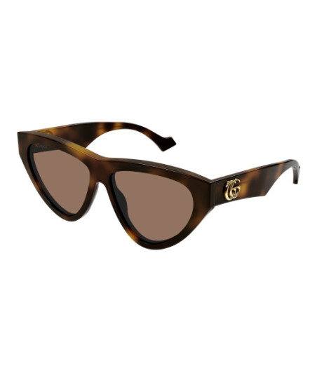 Lunettes de Soleil Gucci GG1333S 002 Havane