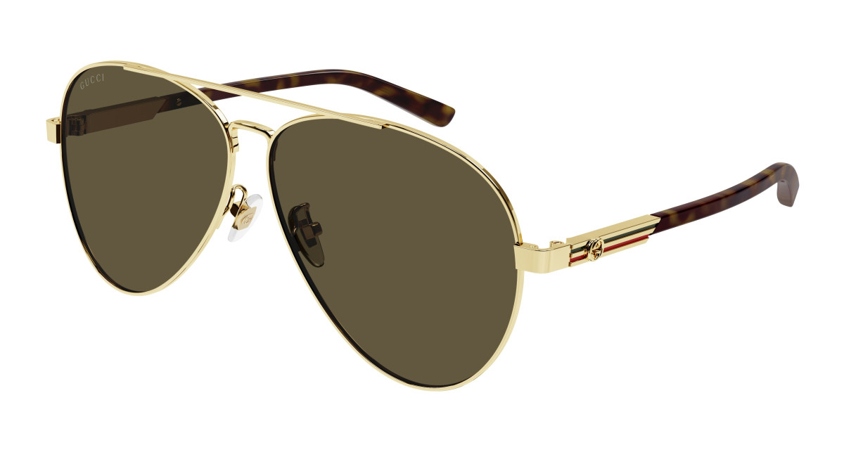 Lunettes de Soleil Gucci GG1288SA 002 Or