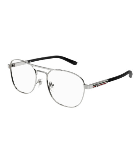 Lunettes de Vue Gucci GG1290O 001 Ruthenium