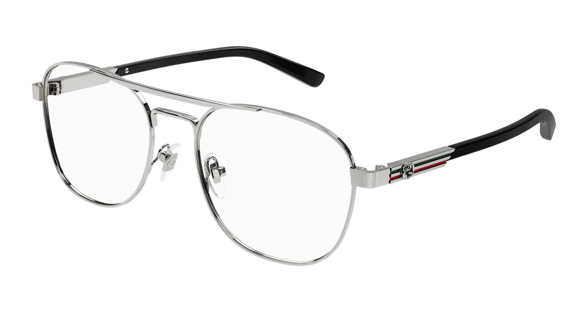 Lunettes de Vue Gucci GG1290O 001 Ruthenium