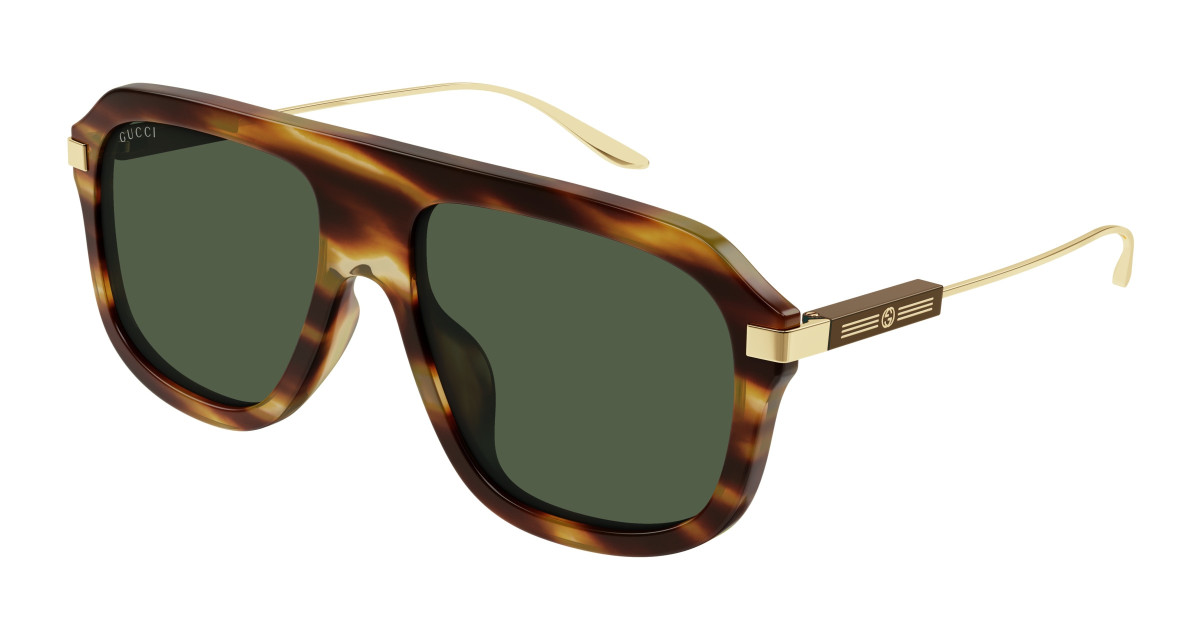 Lunettes de Soleil Gucci GG1309S 007 Havane