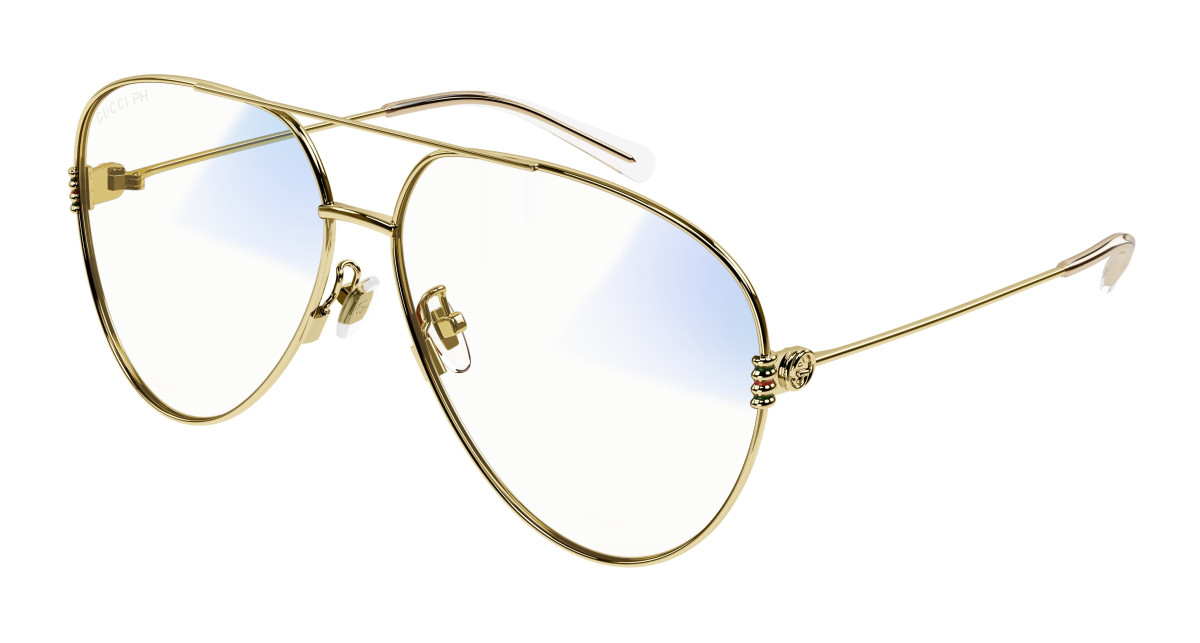 Lunettes de Soleil Gucci GG1280S 001 Or