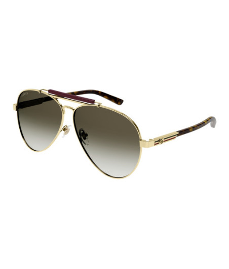 Lunettes de Soleil Gucci GG1287S 002 Or