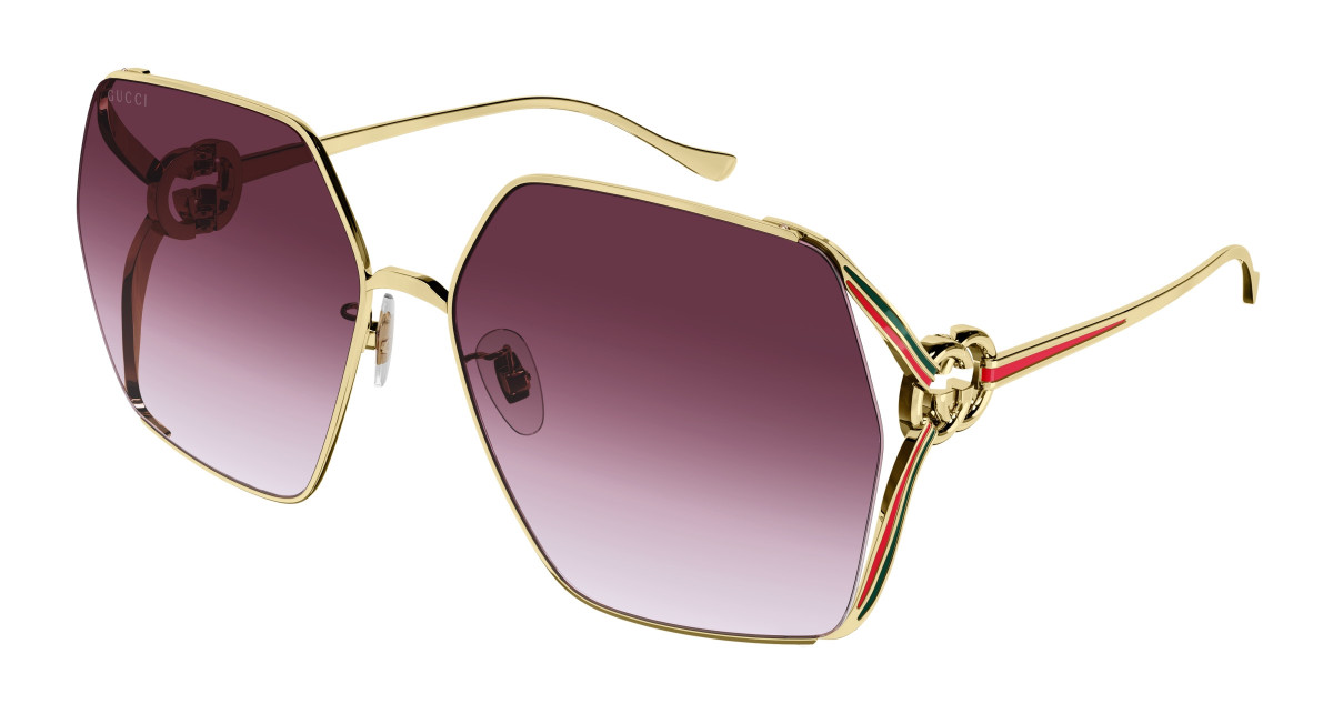 Lunettes de Soleil Gucci GG1322SA 003 Or