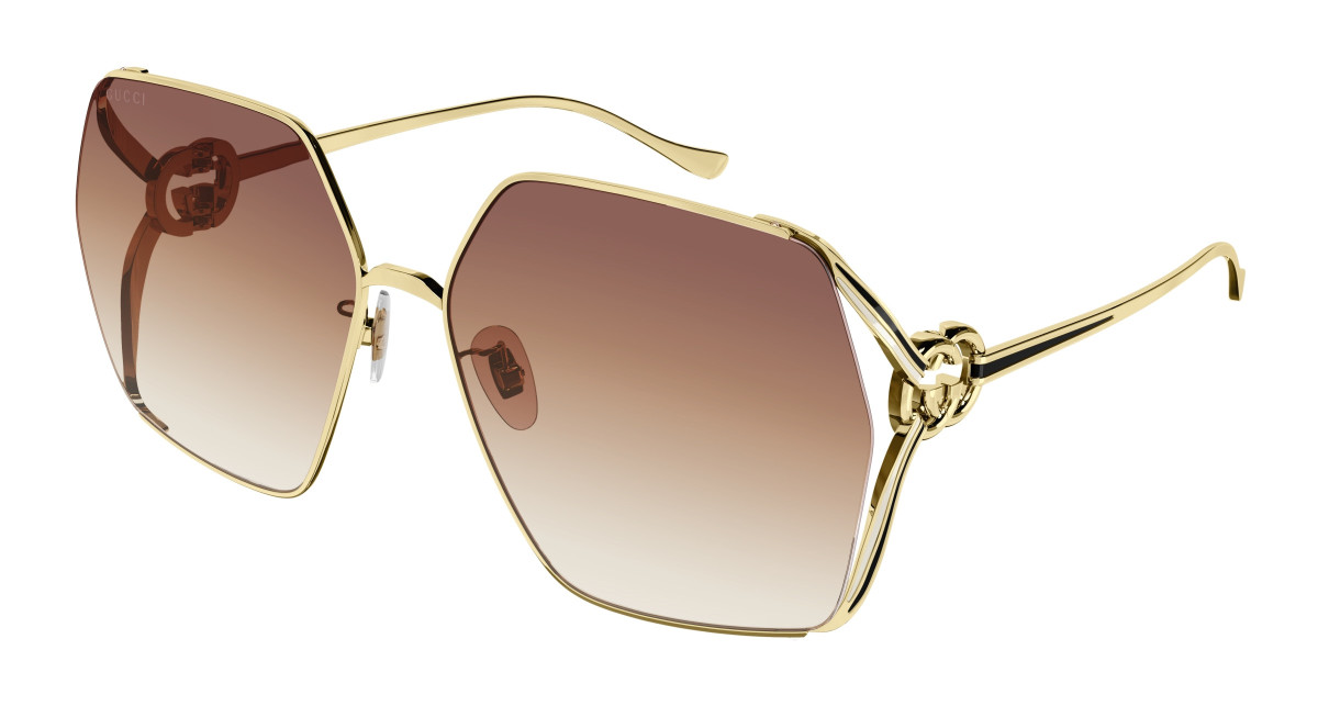 Lunettes de Soleil Gucci GG1322SA 004 Or