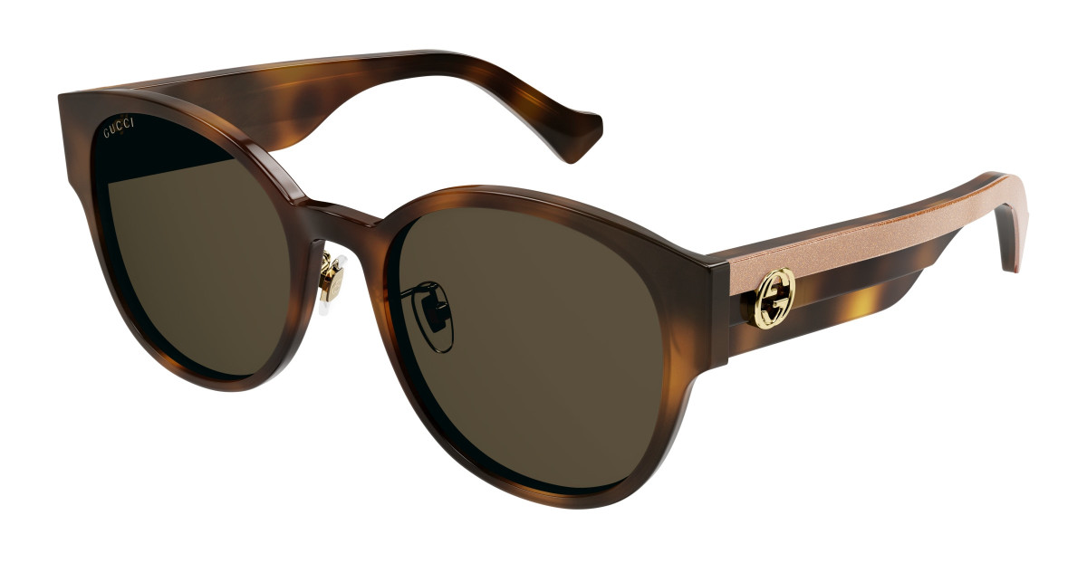 Lunettes de Soleil Gucci GG1304SK 003 Havane