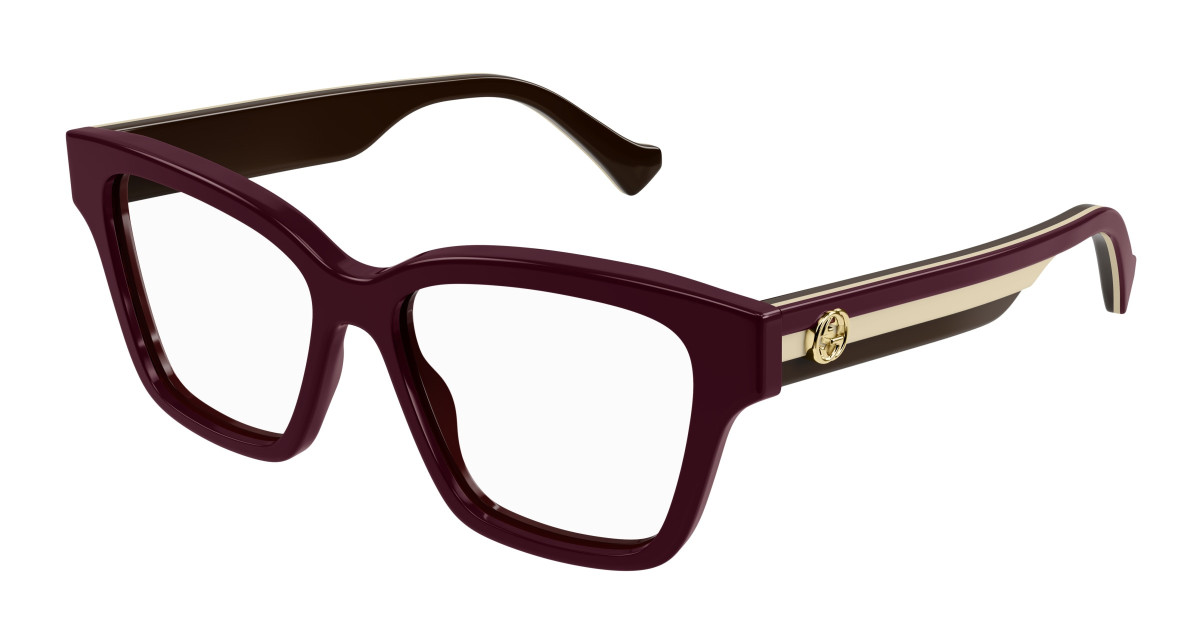 Lunettes de Vue Gucci GG1302O 005 Bourgogne