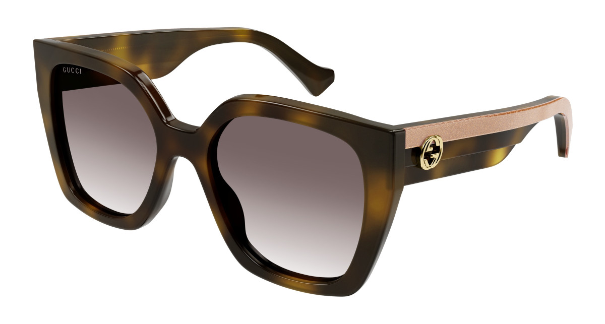 Lunettes de Soleil Gucci GG1300S 003 Havane