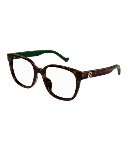 Lunettes de Vue Gucci GG1305OA 002 Havane