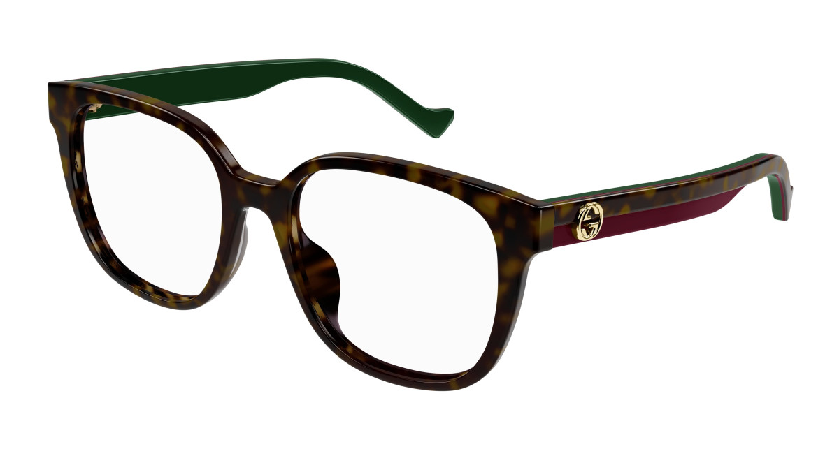 Lunettes de Vue Gucci GG1305OA 002 Havane