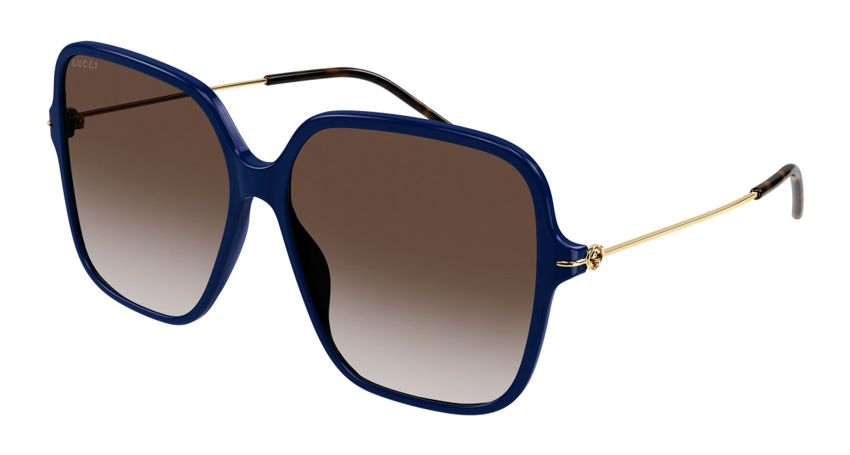 Lunettes de Soleil Gucci GG1267S 004 Bleu