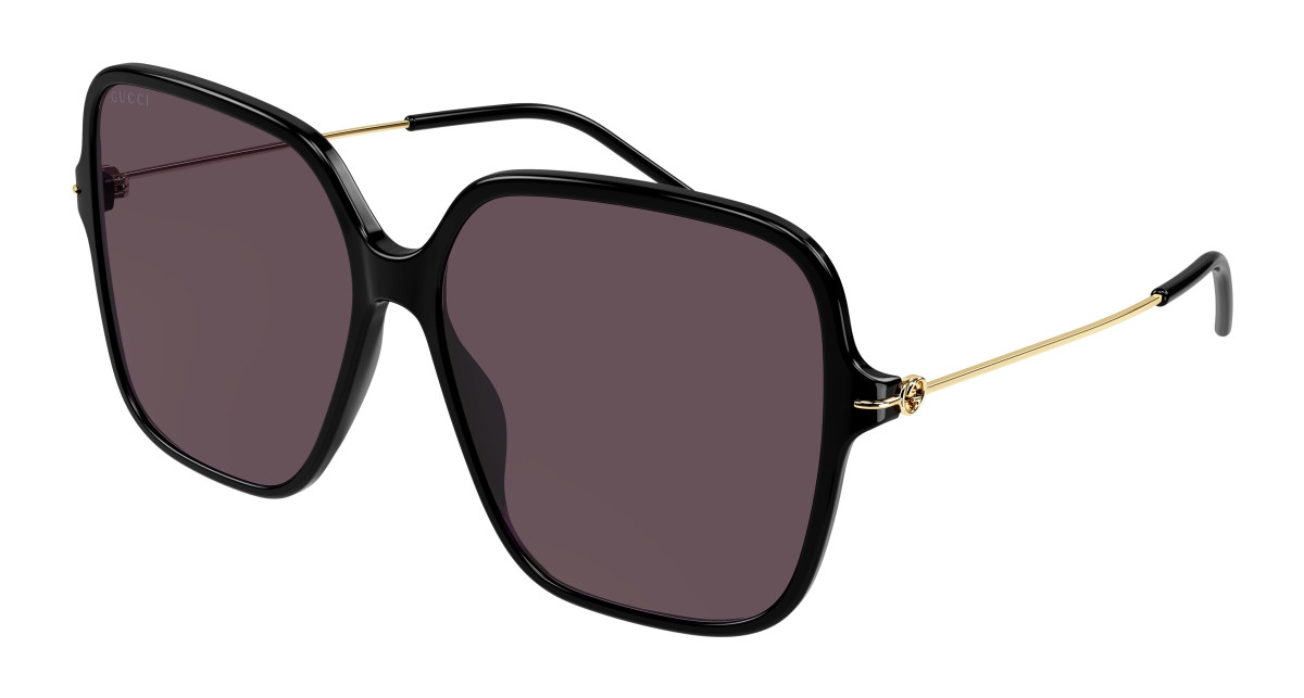 Lunettes de Soleil Gucci GG1267SA 003 Noir