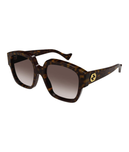 Lunettes de Soleil Gucci GG1372S 002 Havane