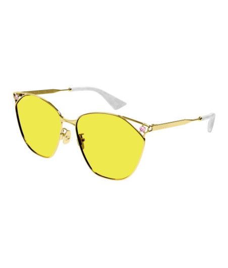 Lunettes de Soleil Gucci GG1375SA 002 Or