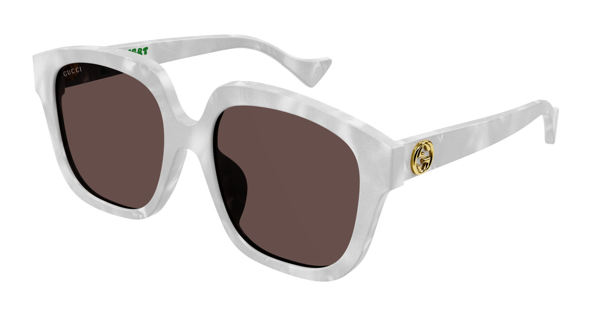 Lunettes de Soleil Gucci GG1376SA 001 Blanc