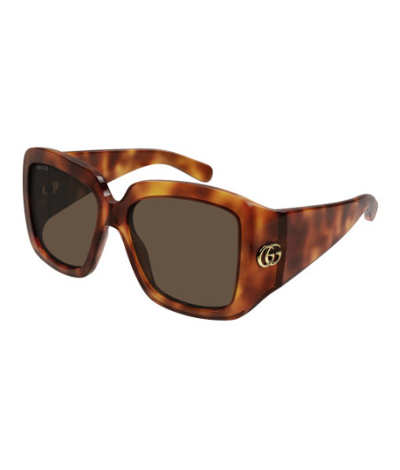 Lunettes de Soleil Gucci GG1402S 002 Havane