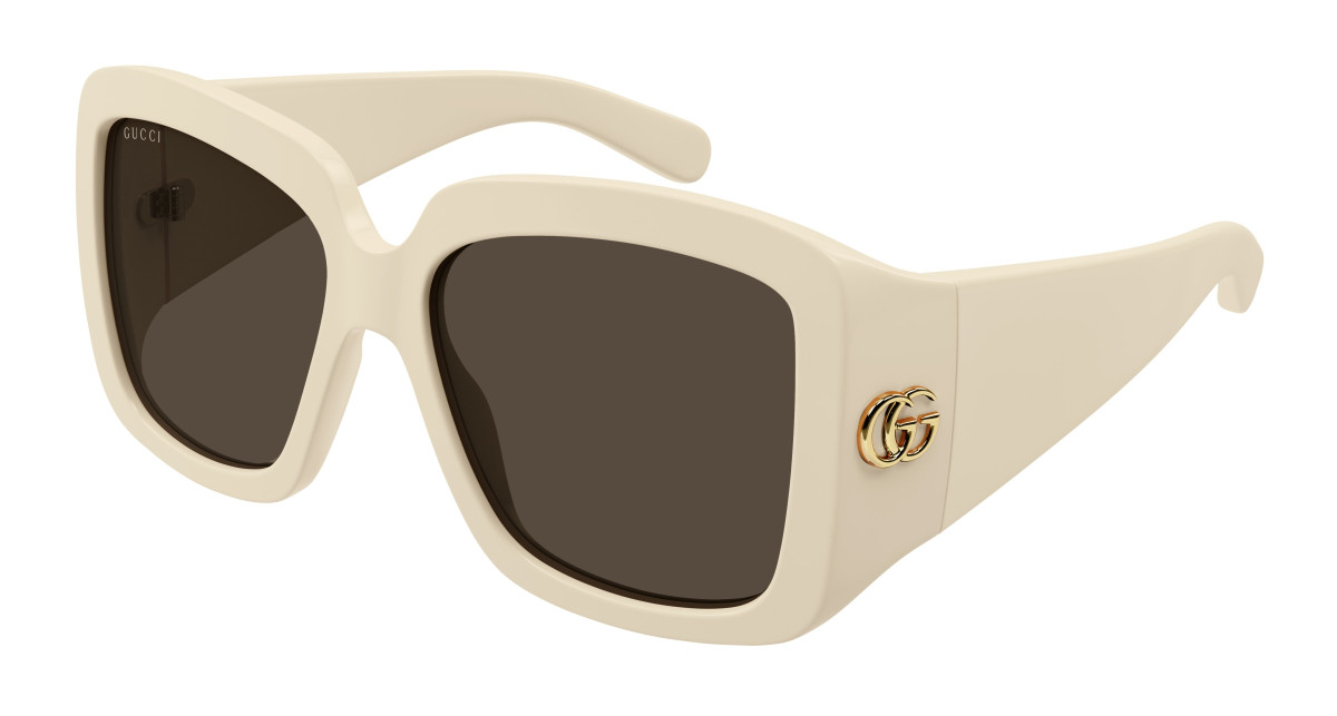 Lunettes de Soleil Gucci GG1402S 004 Ivoir