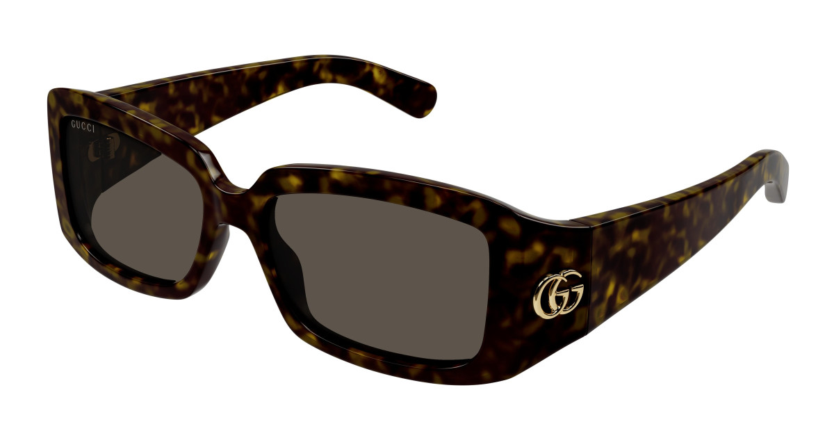 Lunettes de Soleil Gucci GG1403S 002 Havane