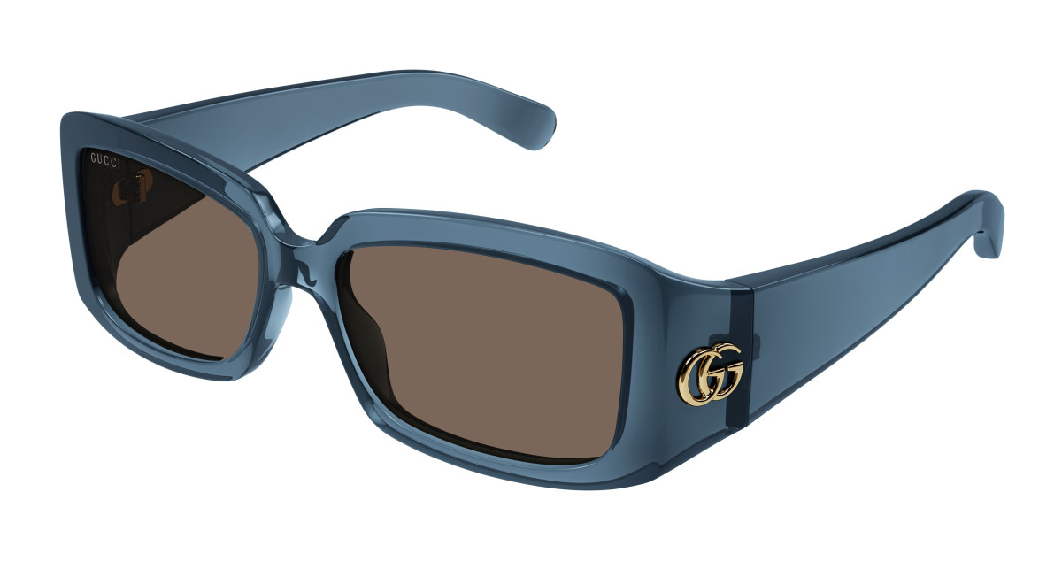 Lunettes de Soleil Gucci GG1403S 003 Bleu