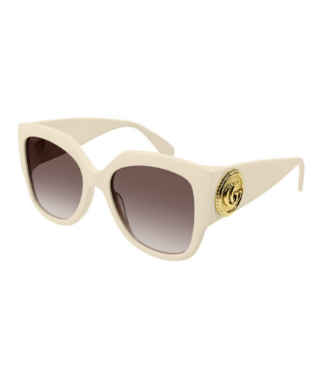 Lunettes de Soleil Gucci GG1407S 004 Ivoir