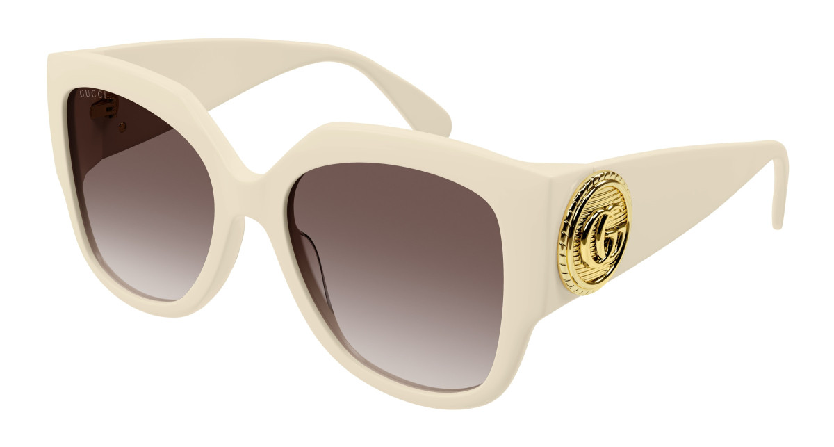 Lunettes de Soleil Gucci GG1407S 004 Ivoir