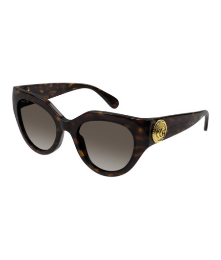 Lunettes de Soleil Gucci GG1408S 003 Havane