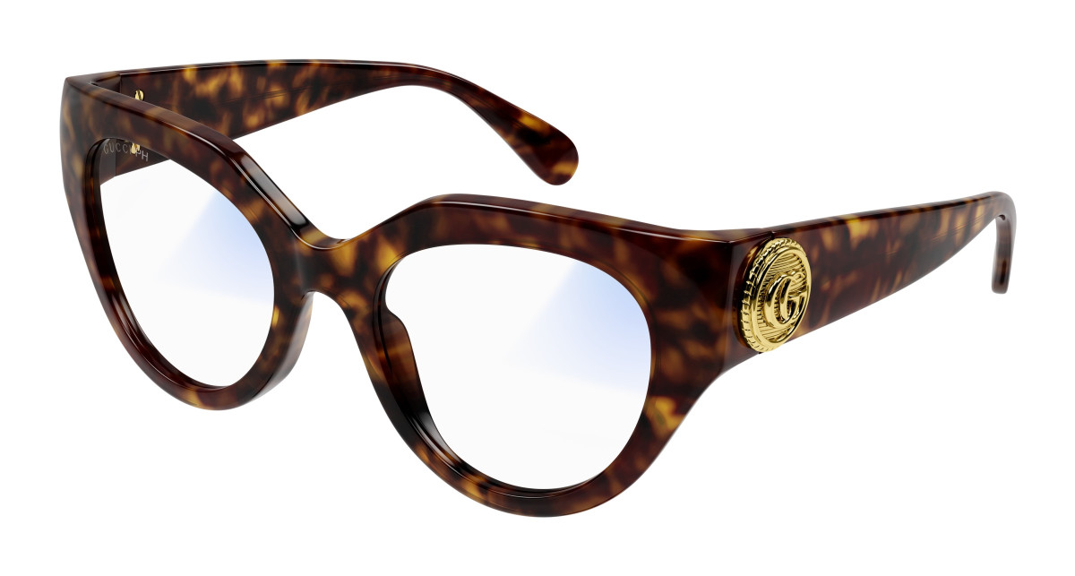 Lunettes de Soleil Gucci GG1408S 005 Havane