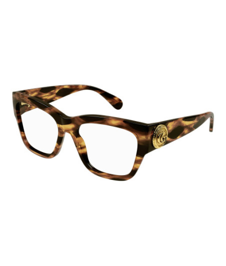 Lunettes de Vue Gucci GG1410O 002 Havane