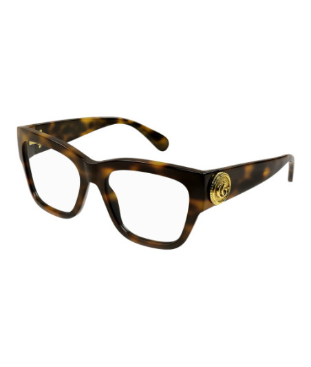 Lunettes de Vue Gucci GG1410O 003 Havane