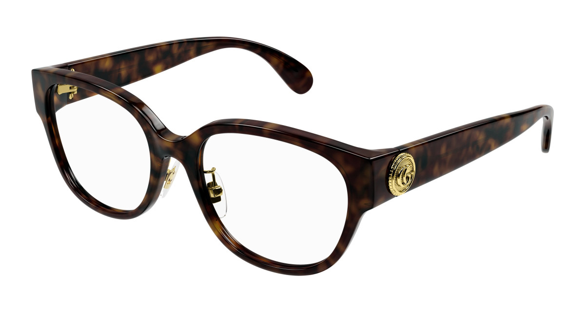 Lunettes de Vue Gucci GG1411OK 002 Havane