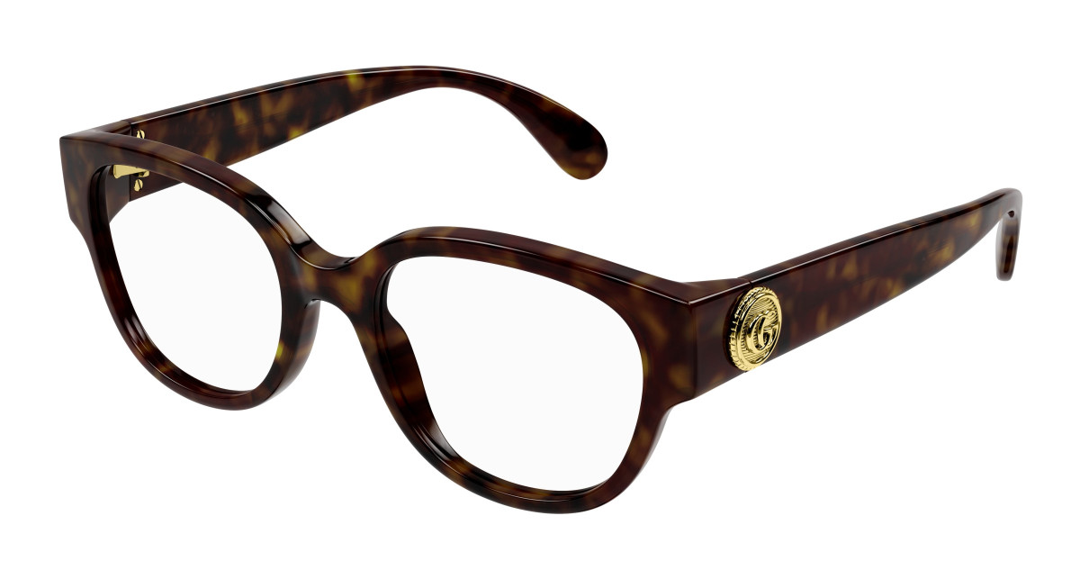 Lunettes de Vue Gucci GG1411O 005 Havane