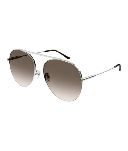 Lunettes de Soleil Gucci GG1413S 002 Argent