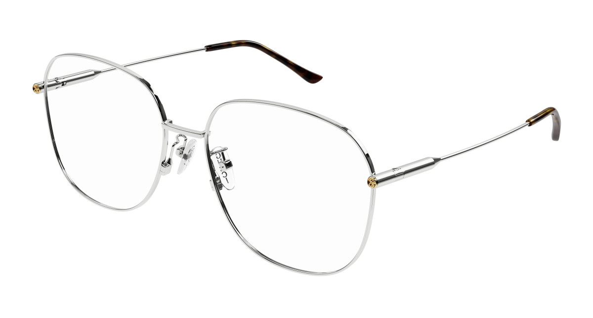 Lunettes de Vue Gucci GG1417OA 002 Argent