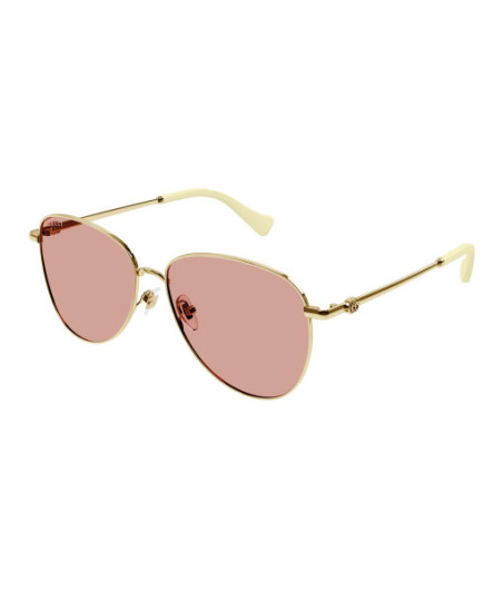 Lunettes de Soleil Gucci GG1419S 003 Or